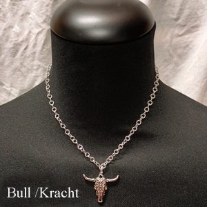 Ketting met hanger van de bull