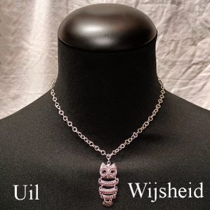 Ketting met hanger van de uil