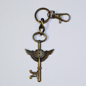 Steampunk sleutel sleutelhanger